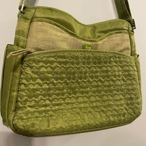 Lug Flutter Crossbody Grass Green